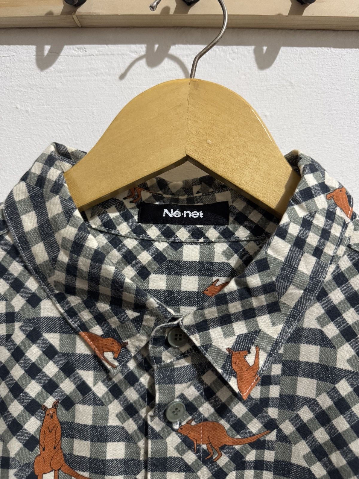 Ne-Net Ne-net issey miyake plaid shirt Size US M / EU 48-50 / 2 - 3 Thumbnail