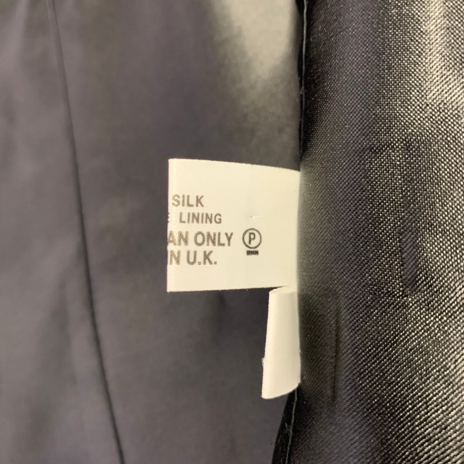 Other FAVOURBROOK 44 Black Grey Jacquard Silk Two Pockets Vest Size 44R - 7 Thumbnail