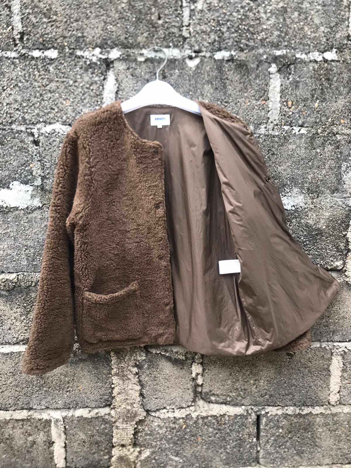 Japanese Brand × Vintage ⚡️Vintage Armen France Button Fleece Jacket Size S / US 4 / IT 40 - 9 Thumbnail