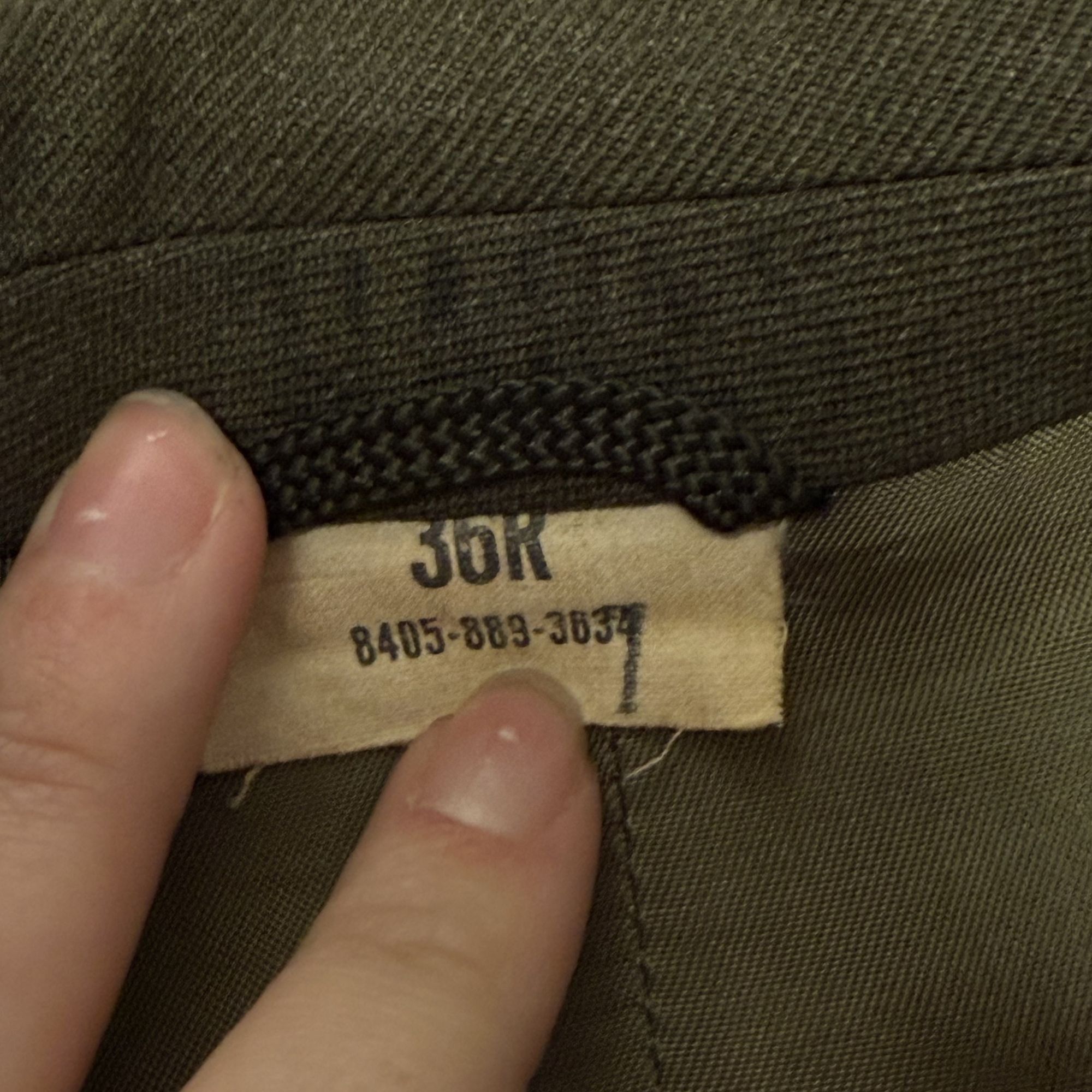 Other Vtg Viking Clothing VIETNAM Era Military SERGE GREEN Jacket Size US S / EU 44-46 / 1 - 6 Thumbnail