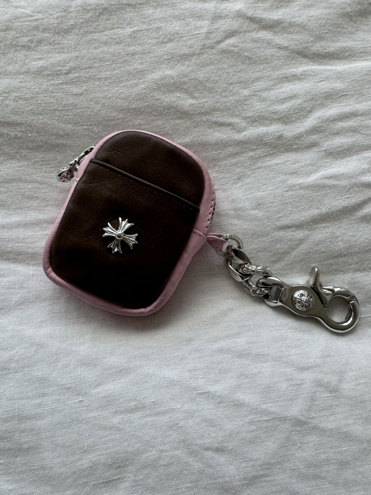 Chrome Hearts CHROME HEARTS WALLET MICRO TAKA AIRPOD CASE Size ONE SIZE - 2 Thumbnail