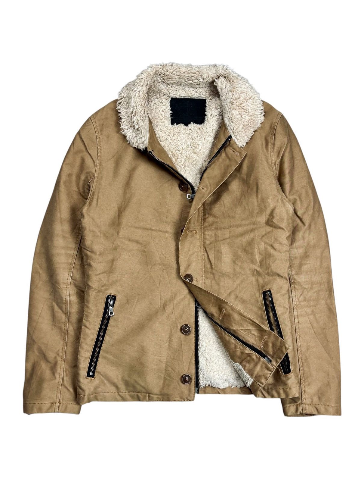 GOA 2000s NO ID - Apocalypse Sherpa Interior Jacket Size US M / EU 48-50 / 2 - 1 Thumbnail