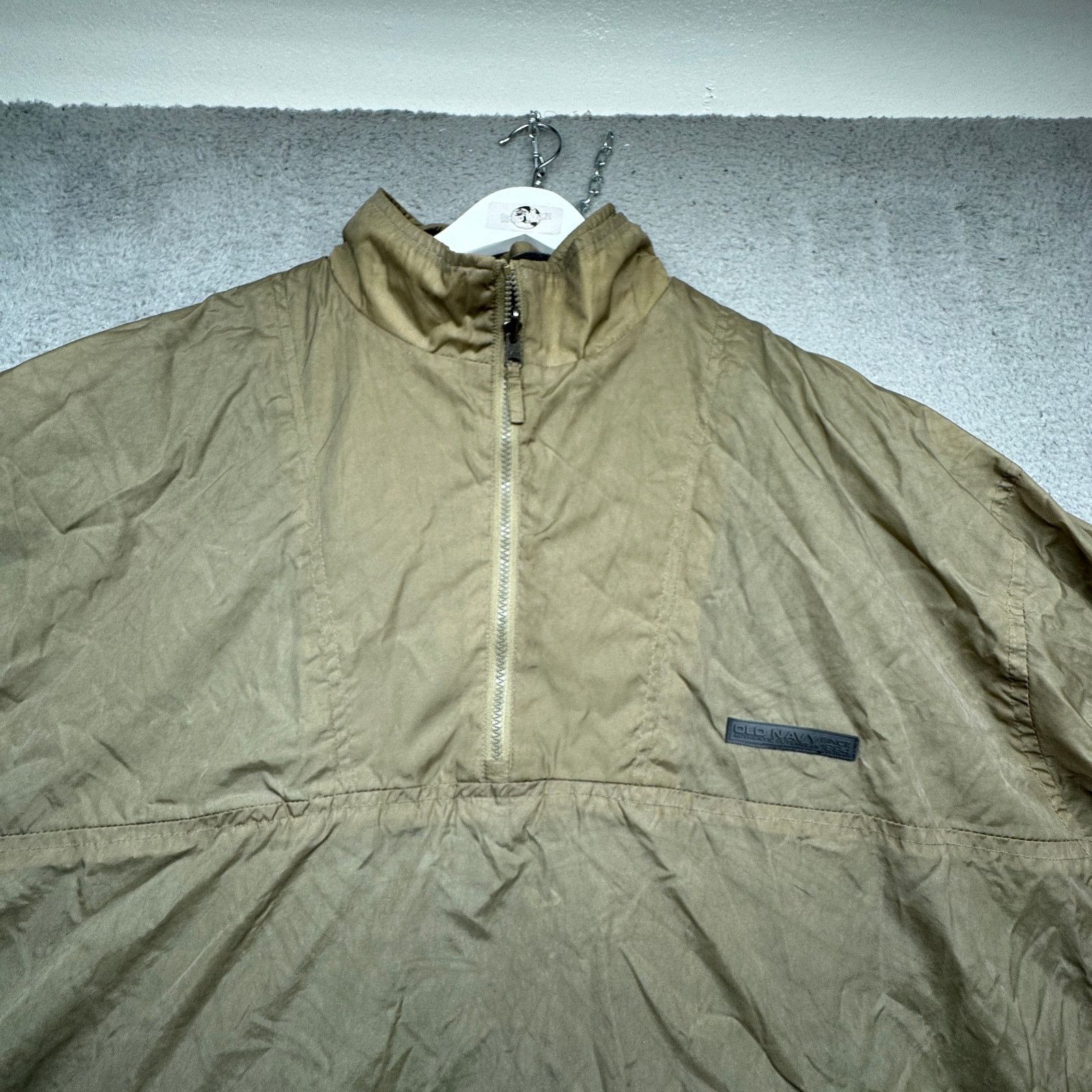 Old Navy VTG Old Navy 1/4 Zip Reversible Fleece Jacket Mens XXL Gray Size US XXL / EU 58 / 5 - 11 Thumbnail