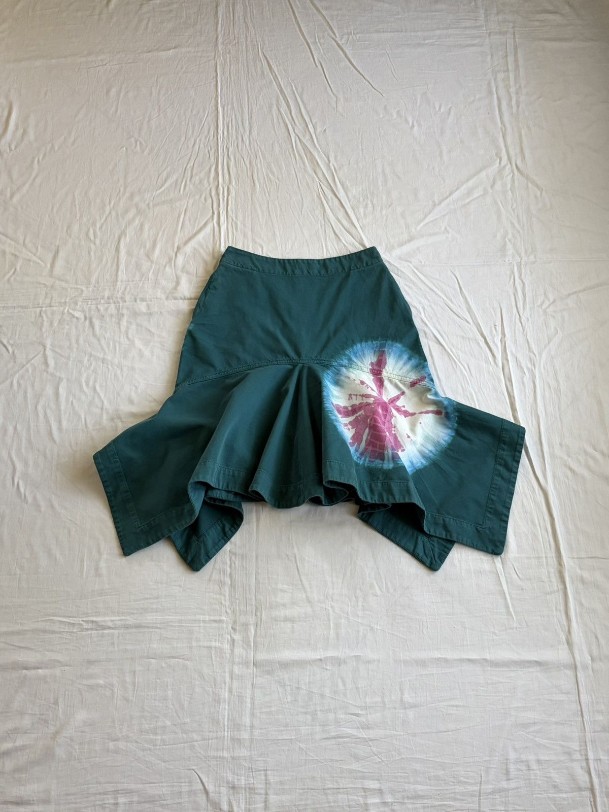 Calvin Klein 205w39nyc By Raf Simons Tie-Dye Midi Skirt, Women's (Size 27)