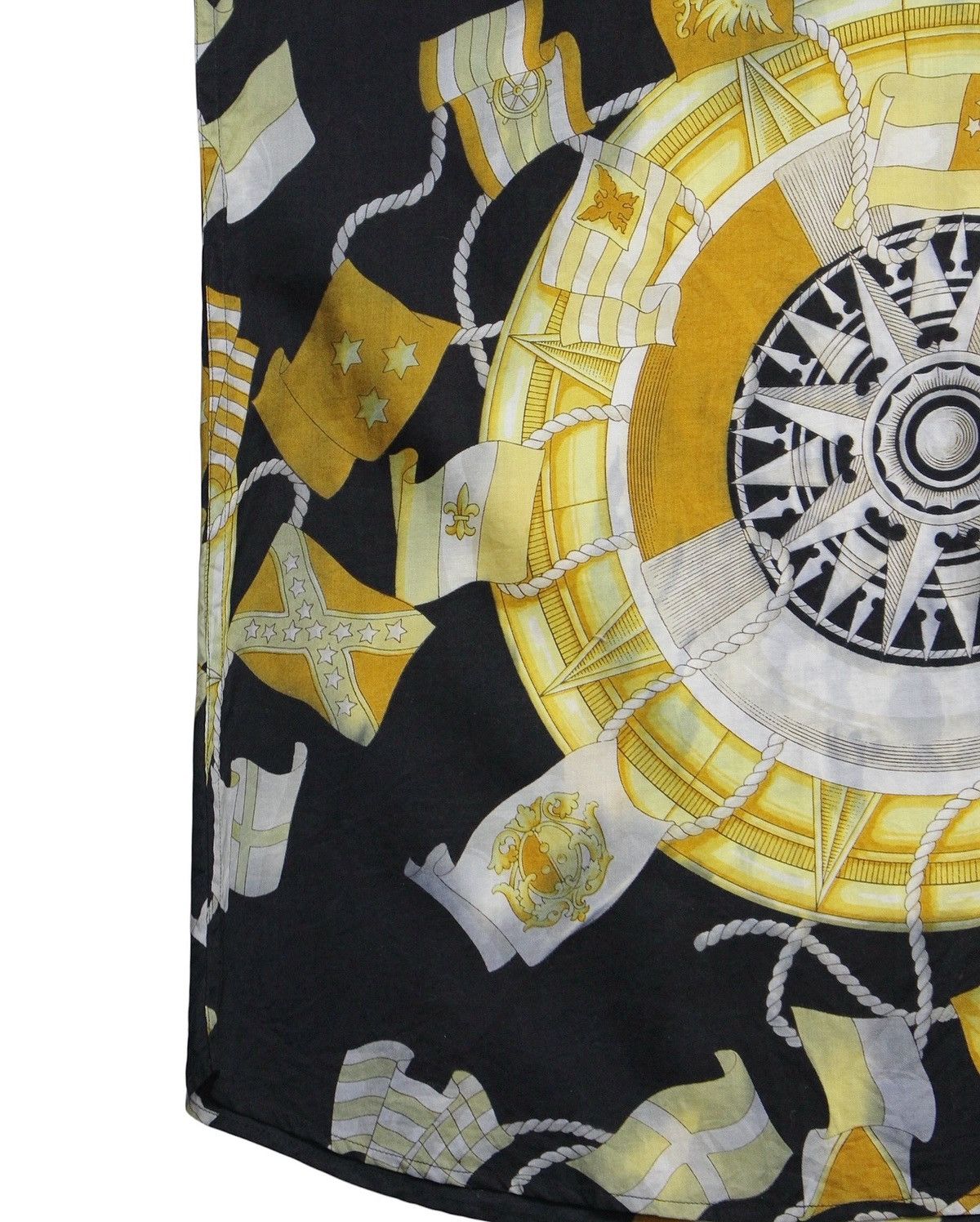 Givenchy 1990S GIVENCHY GENTLEMAN PARIS FLAG PRINT SHIRT Size US L / EU 52-54 / 3 - 6 Thumbnail