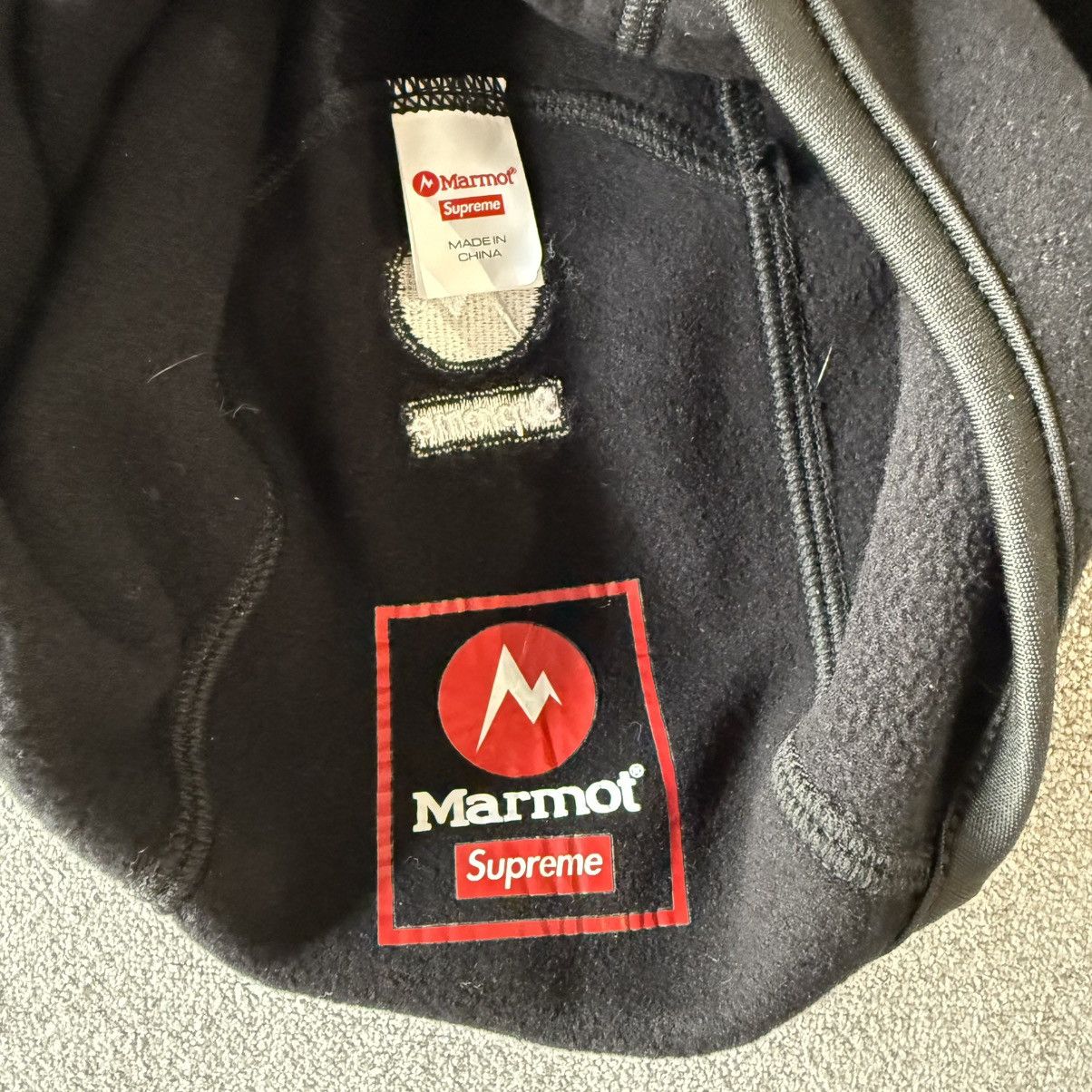 Supreme Supreme Marmot Fleece Reflective Hood Balaclava Facemask Size ONE SIZE - 7 Thumbnail
