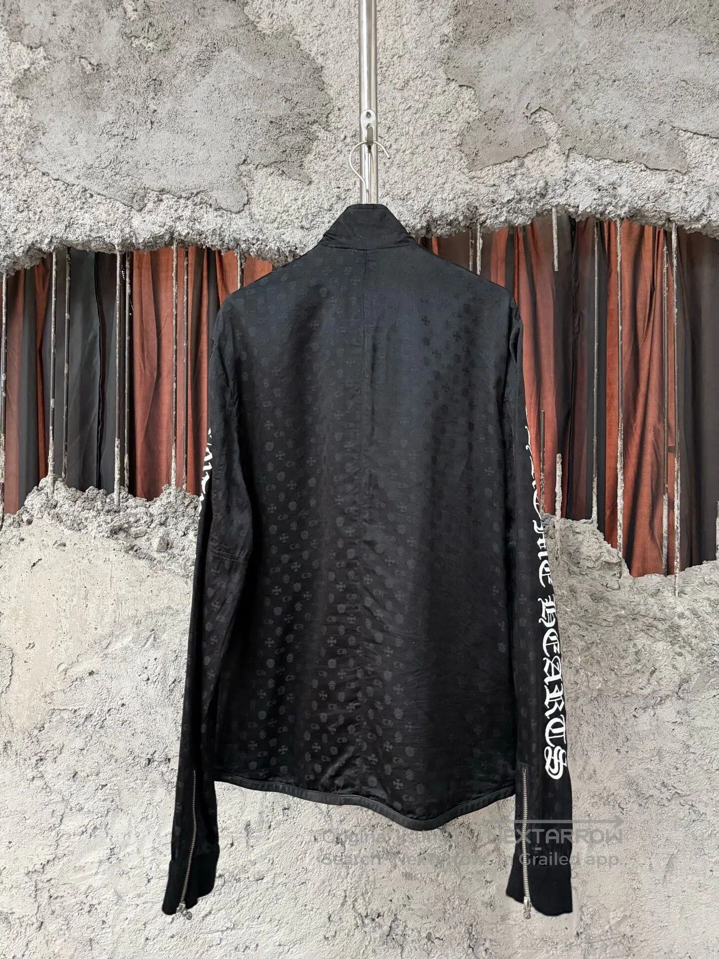 Chrome Hearts chrome hearts dark patterned jacket size m. Size US M / EU 48-50 / 2 - 2 Thumbnail