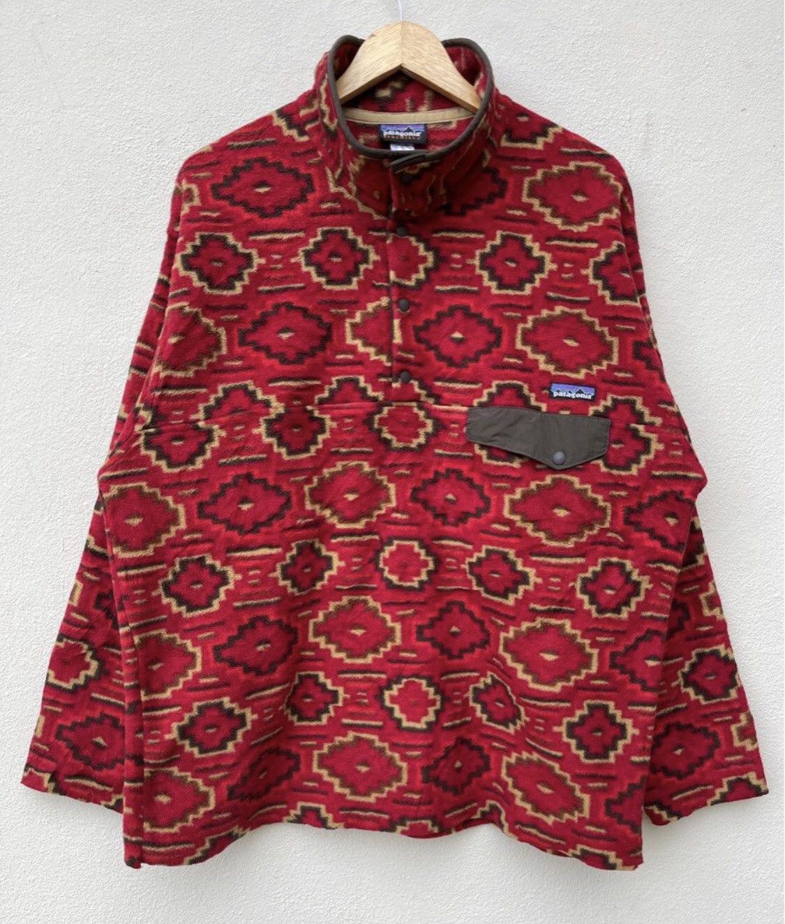 Patagonia Vintage Patagonia Synchilla Snap-T Pullover Shia