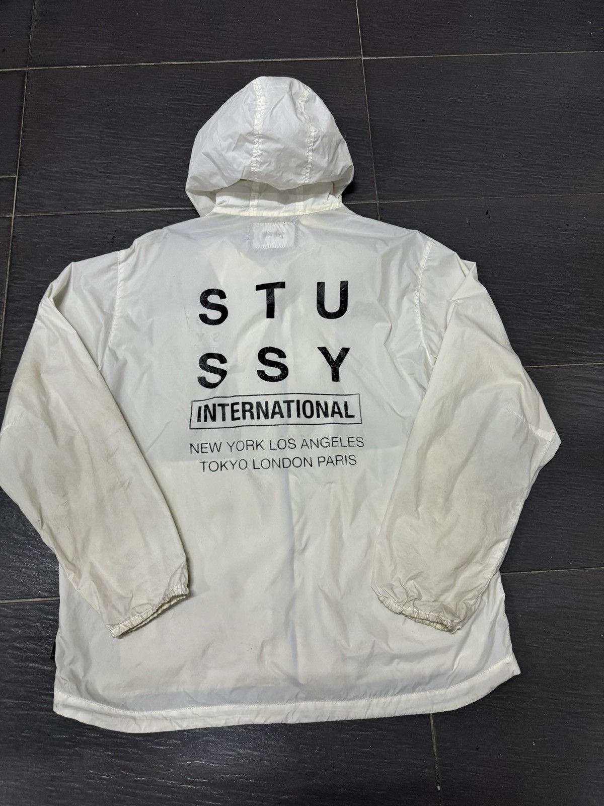 Stussy STUSSY INTERNATIONAL LIGHT WINDBREAKER Size US XL / EU 56 / 4 - 7 Thumbnail