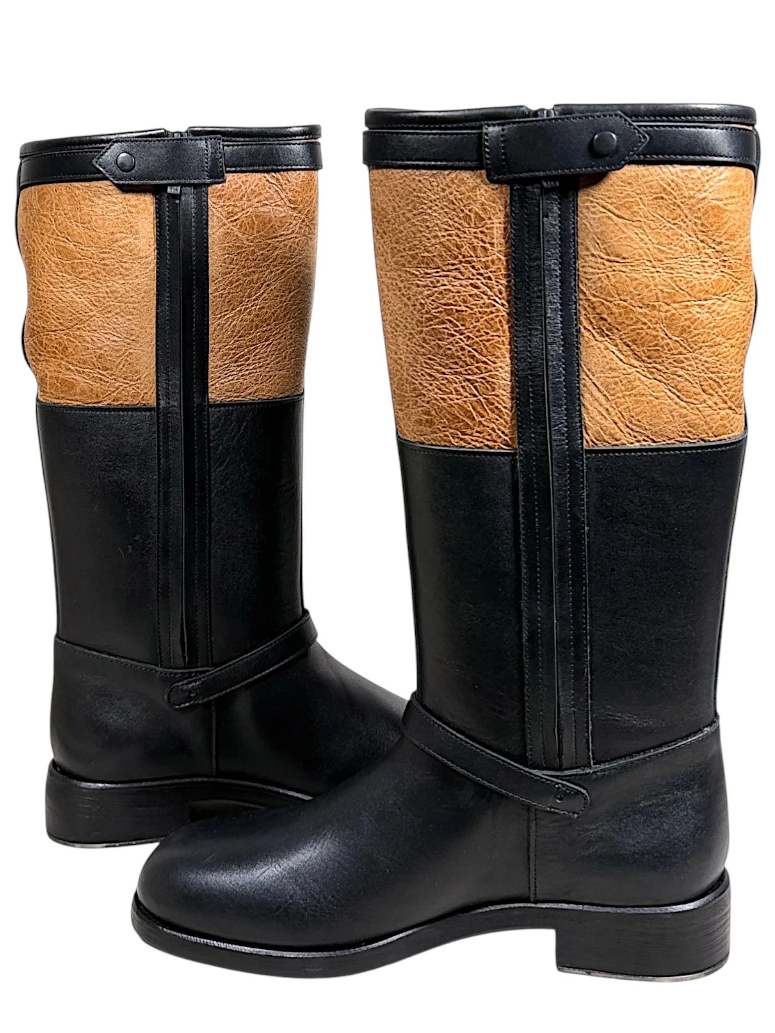 Enfants Riches Deprimes ERD Soviet Arctic Shearling Buckle Leather Boots Size US 10 / EU 43 - 8 Thumbnail