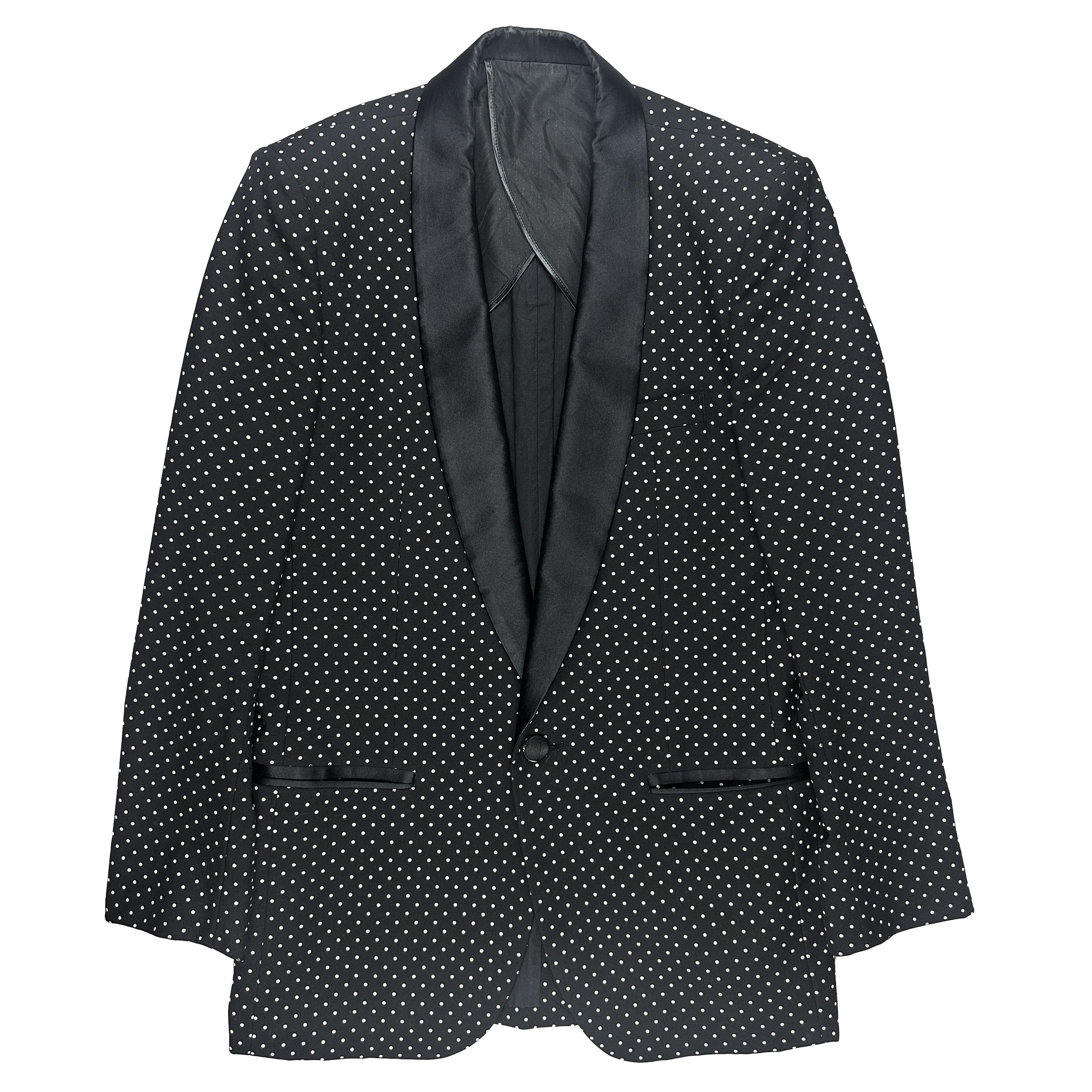 Number (N)ine × Takahiromiyashita The Soloist. SS06 Polka Dot Smoking Jacket Size US L / EU 52-54 / 3 - 1 Thumbnail
