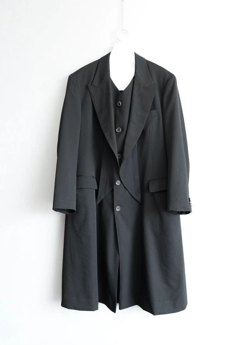 Yohji Yamamoto Yohji Yamamoto 11 AW Double Raven Plain Edition coat 2503-N Size US S / EU 44-46 / 1 - 1 Thumbnail