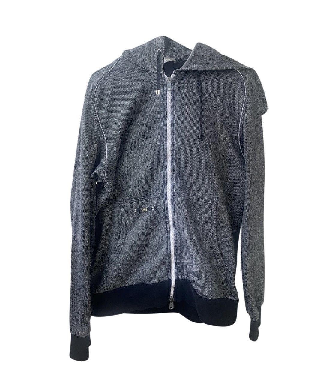 Dior Luxury zip sweatshirt with mini logo dior Size US L / EU 52-54 / 3 - 1 Thumbnail