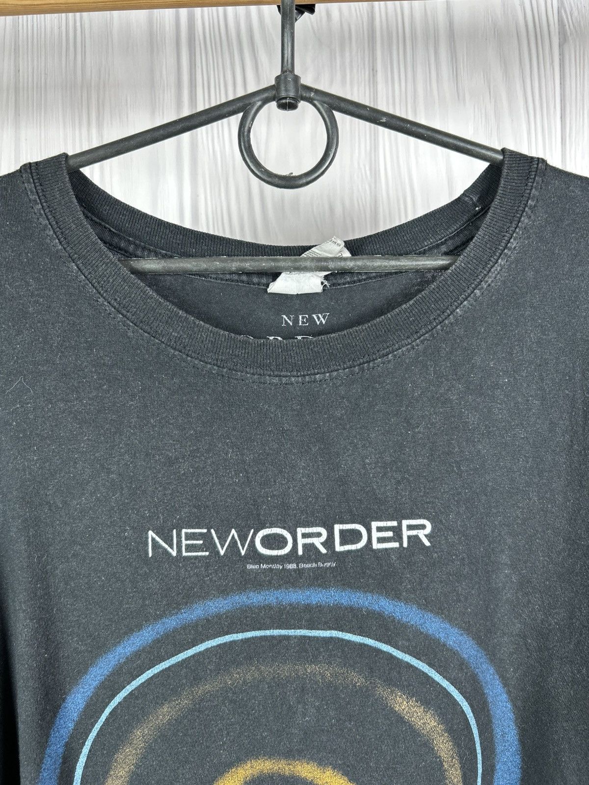 Band Tees New Order 1988 Blue Monday Band T-Shirt Size XXl Size US XXL / EU 58 / 5 - 4 Thumbnail