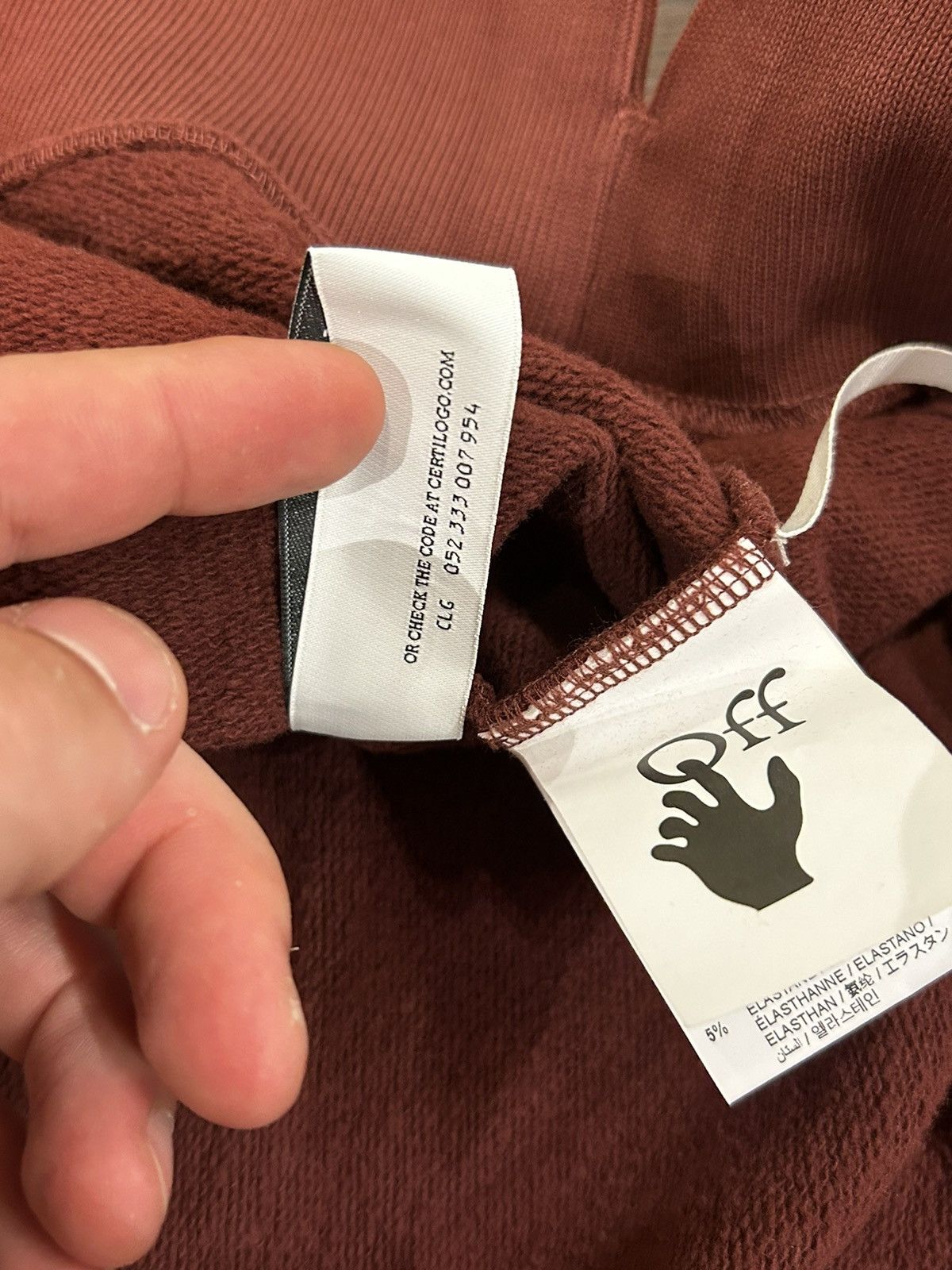 Off-White Off-White Thunder Stable Crewneck Size US XXL / EU 58 / 5 - 5 Thumbnail