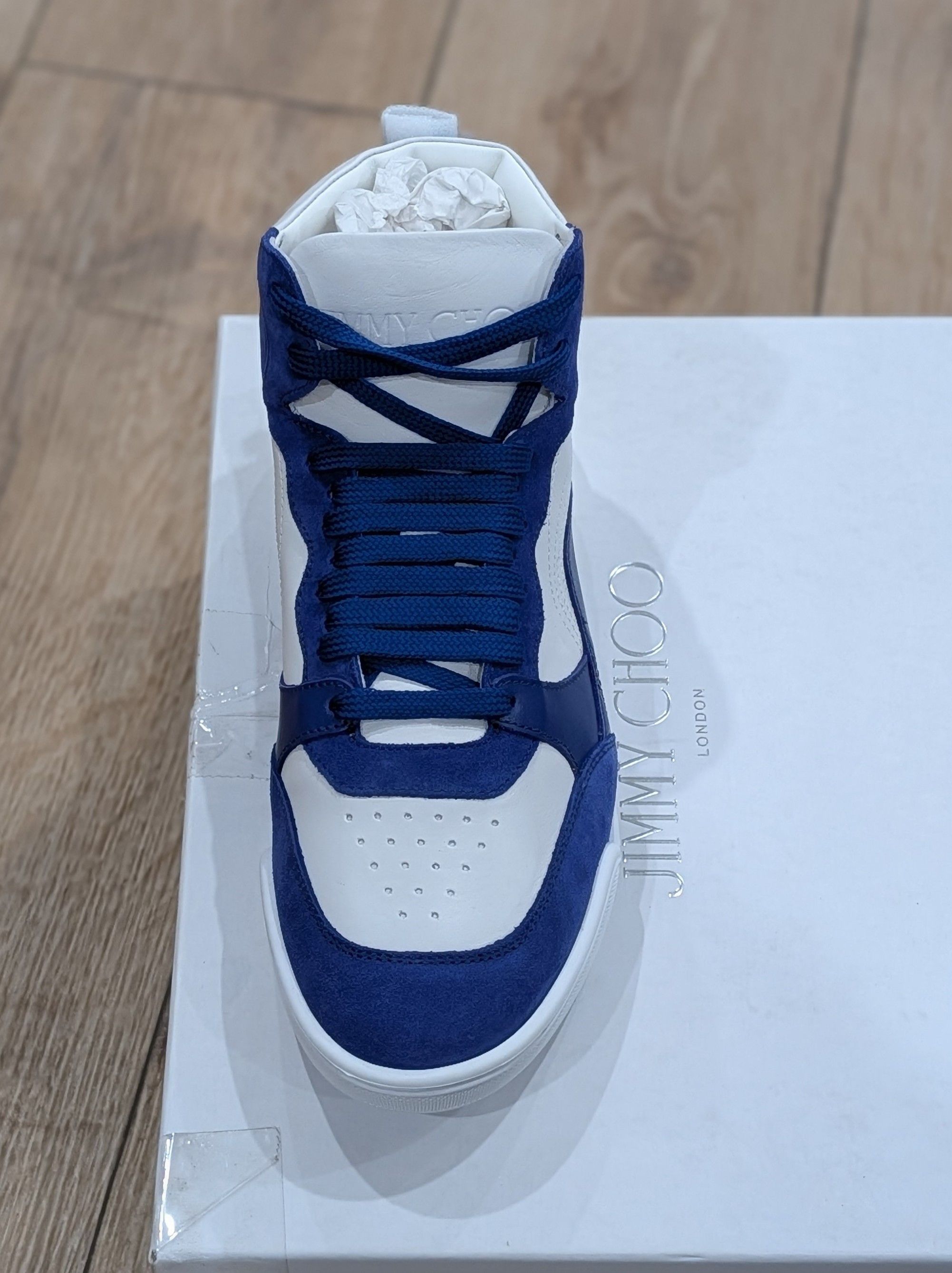 Jimmy Choo Jimmy Choo "Rob" Colorblock Leather Sneakers 41.5 US 8.5 Size US 8.5 / EU 41-42 - 2 Thumbnail