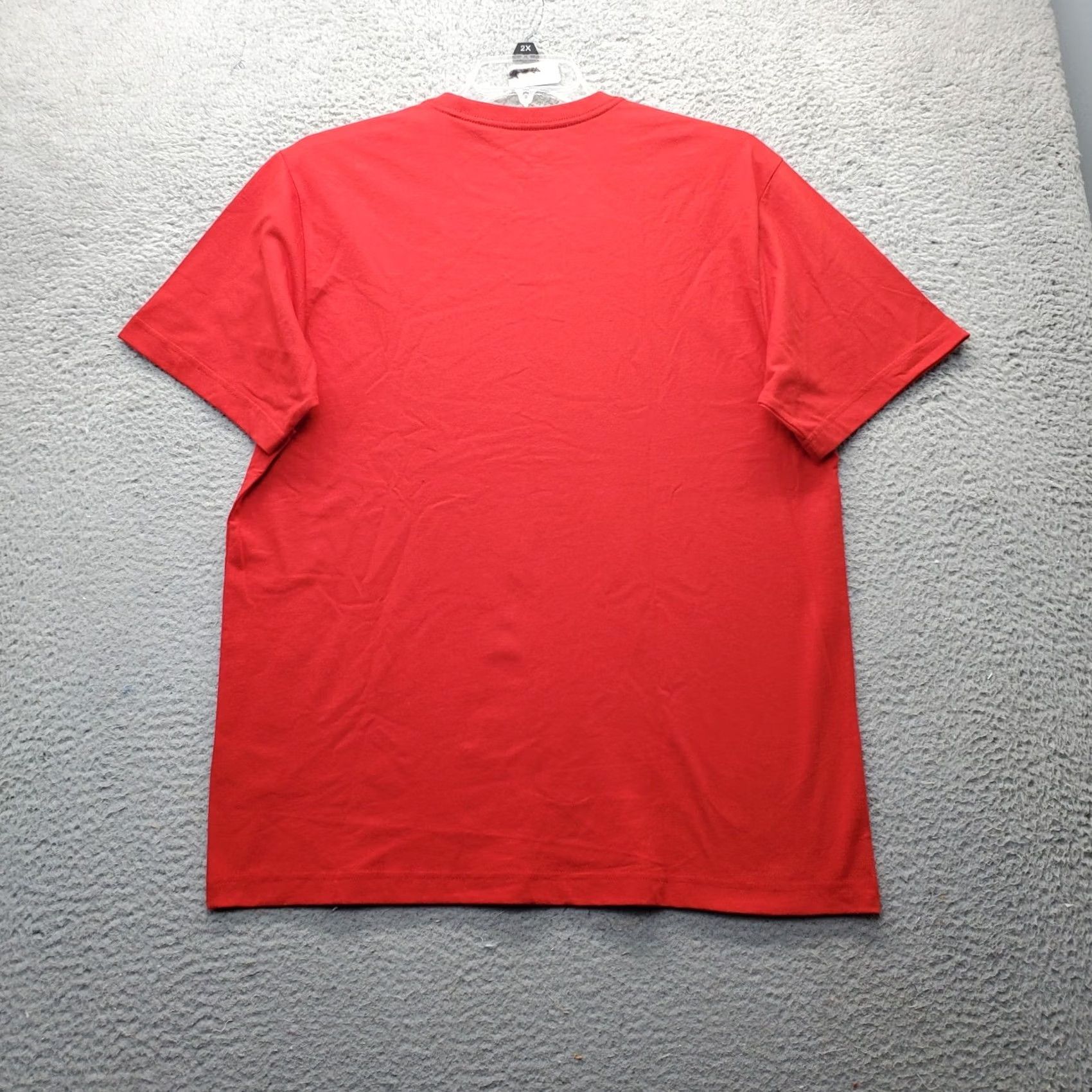 Vintage Milwaukee Mens T-Shirt L Red Logo Front Short Sleeve Crew Neck Shirt Size US L / EU 52-54 / 3 - 2 Thumbnail