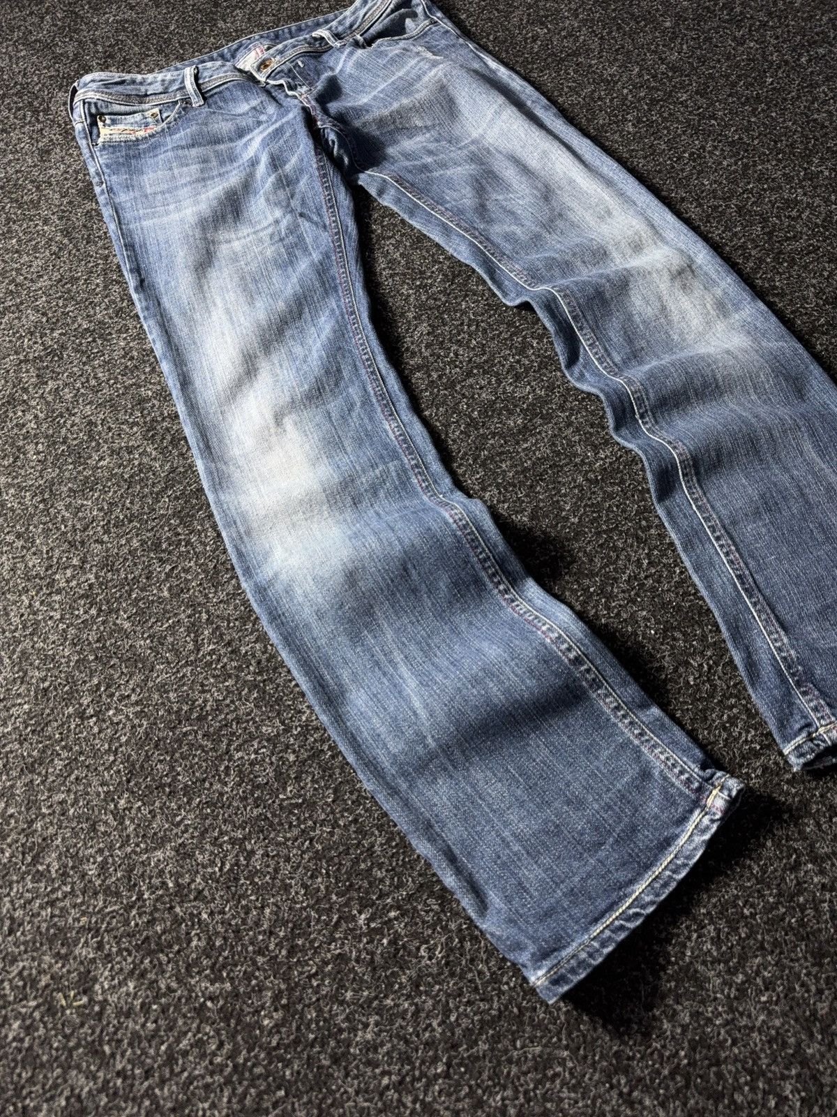 Diesel × If Six Was Nine × Vintage Vintage 90s Y2K Diesel Industry Wash Faded Italy Jeans pants Size US 31 - 2 Thumbnail