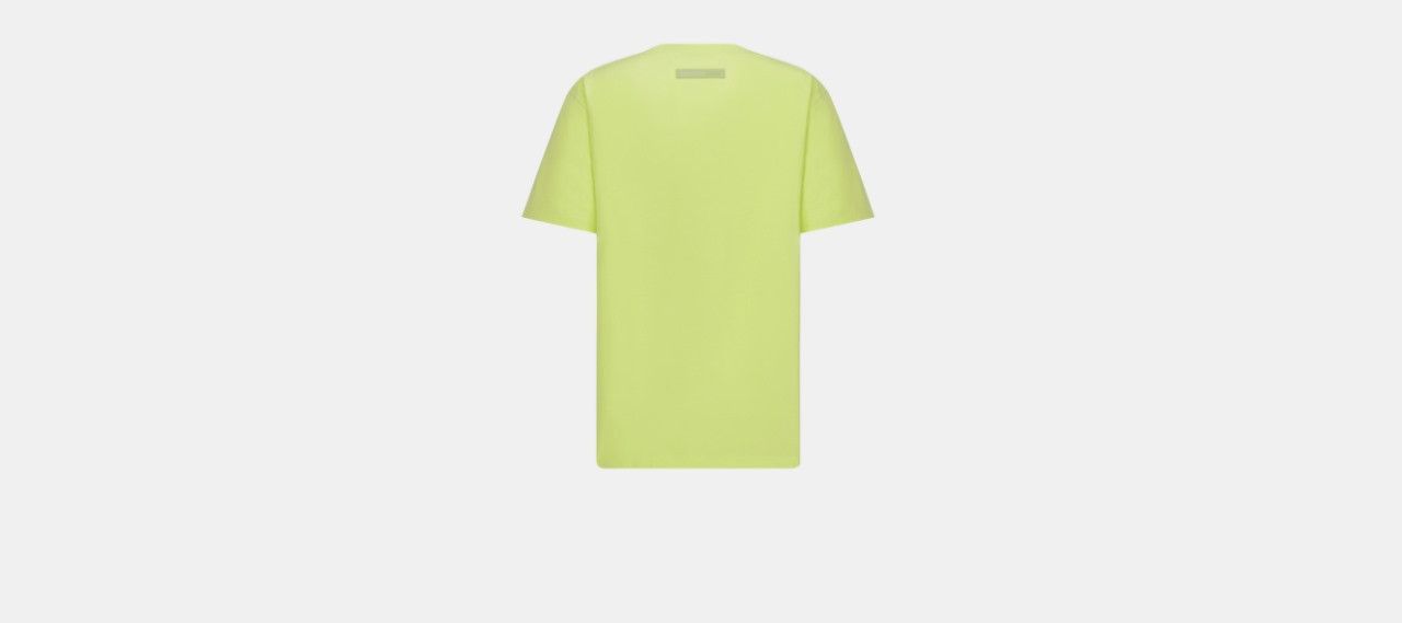 o1w1db10824 Relaxed Fit T-Shirt in Yellow