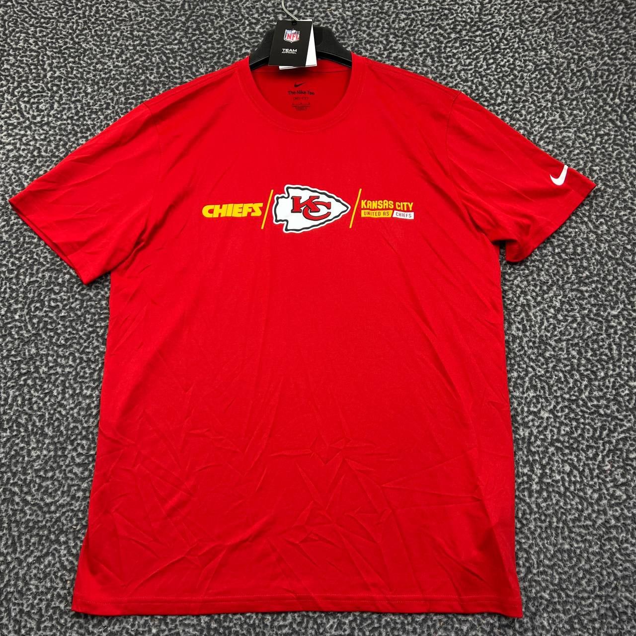 Nike Nike Dri-Fit Shirt Men Large Kansas City Chiefs NFL New L Size US L / EU 52-54 / 3 - 1 Thumbnail