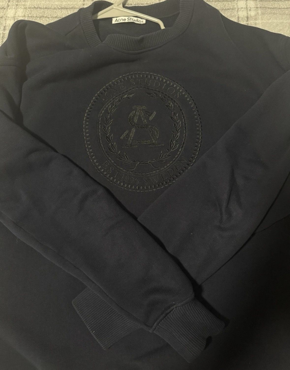 Acne Studios Acne Studios Embroidered Sweatshirt Size US L / EU 52-54 / 3 - 4 Thumbnail