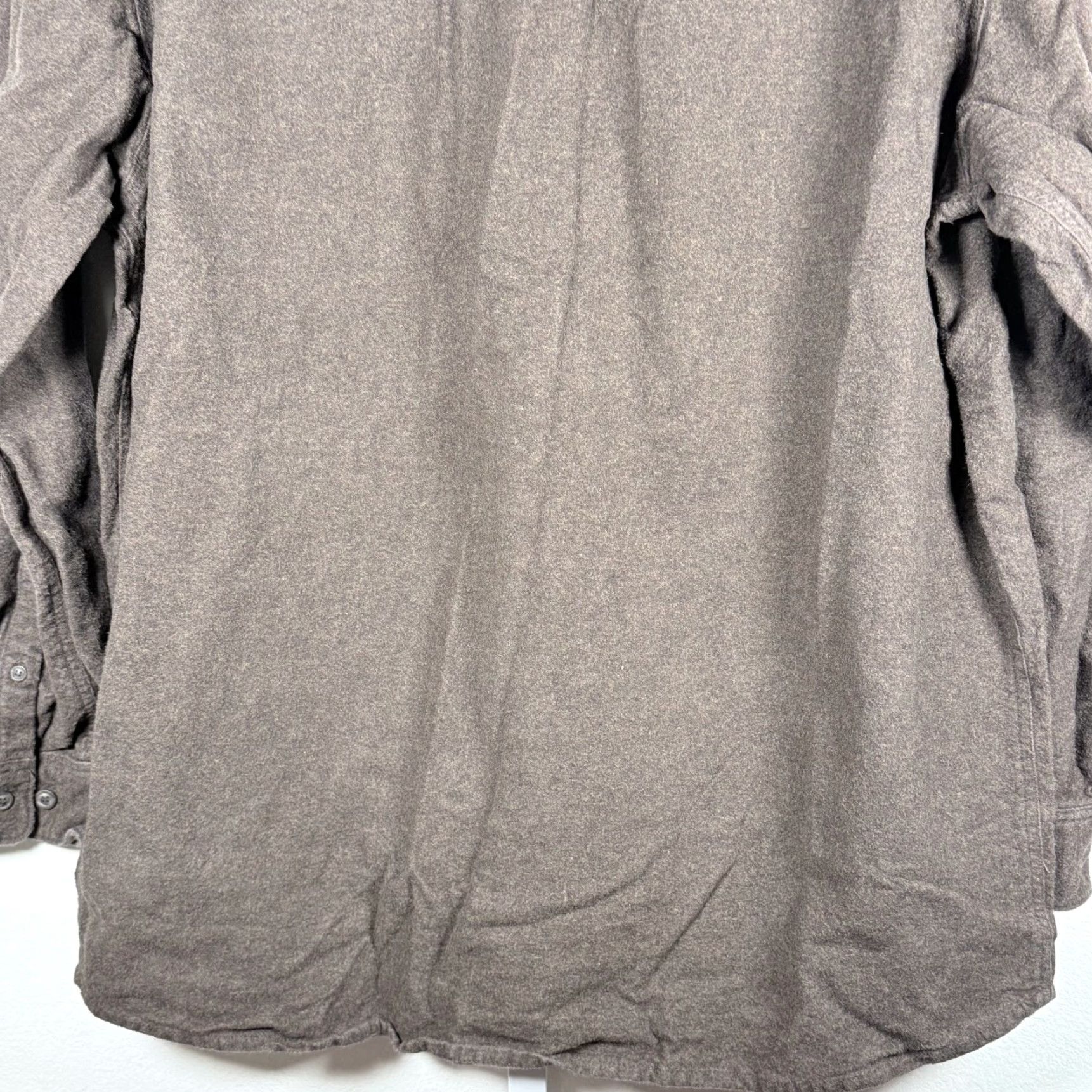 Vintage C.E. Schmidt Shirt Men's Brown Button-Up Long Sleeve Pockets Size 2XLT - Workwear, 2XLT Mens Shirt Brown Button-Up Long Sleeve Pockets Size US XXL / EU 58 / 5 - 6 Thumbnail