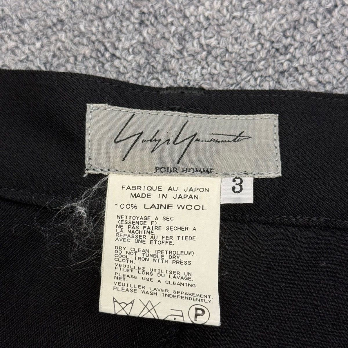 Yohji Yamamoto Yohji Yamamoto Pour Homme AW16 wool Hakama Pants Size US 32 / EU 48 - 19 Thumbnail