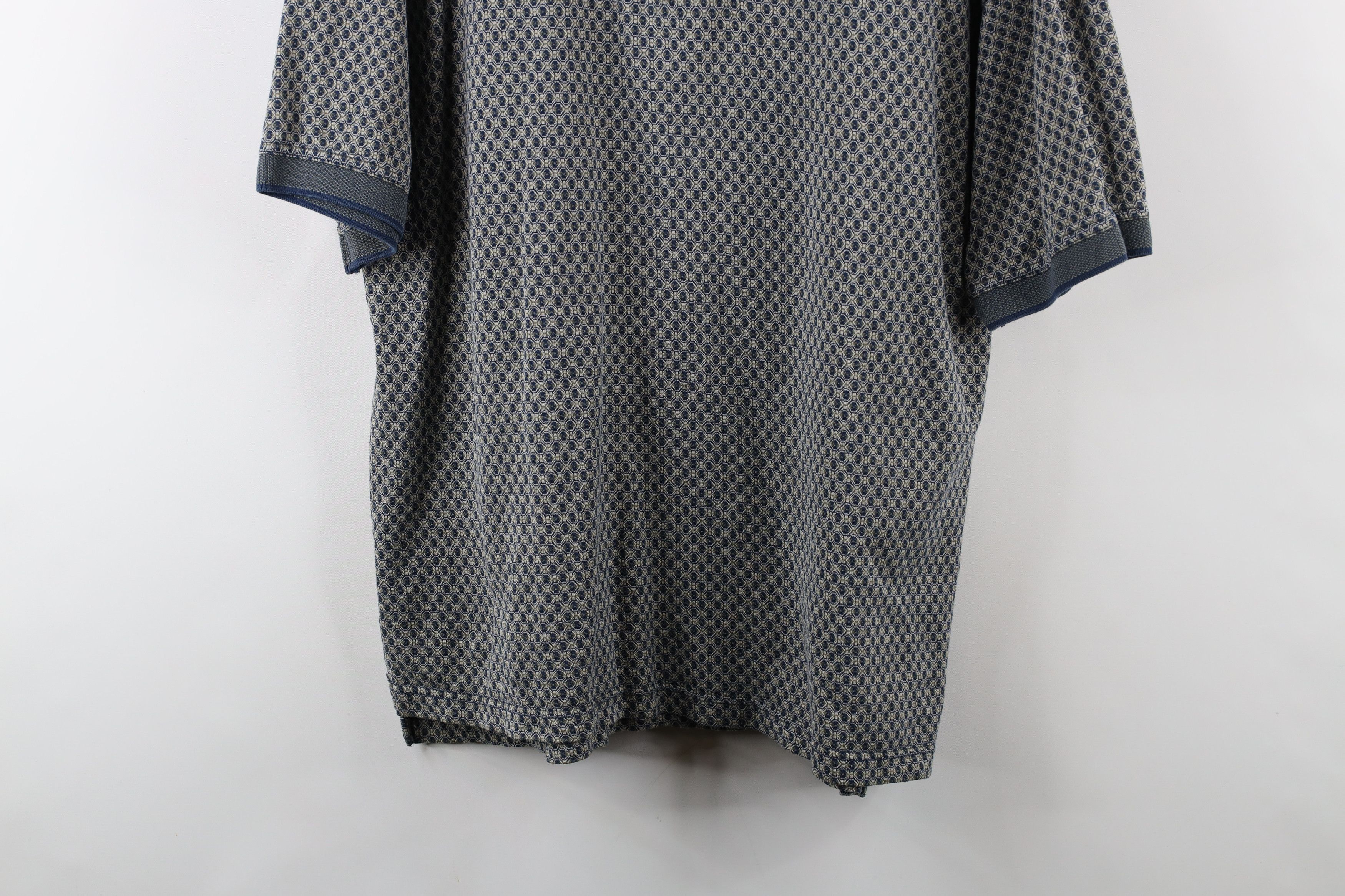 Vintage Vintage 90s Streetwear Geometric Collared Golf Polo Shirt Size US XL / EU 56 / 4 - 3 Thumbnail
