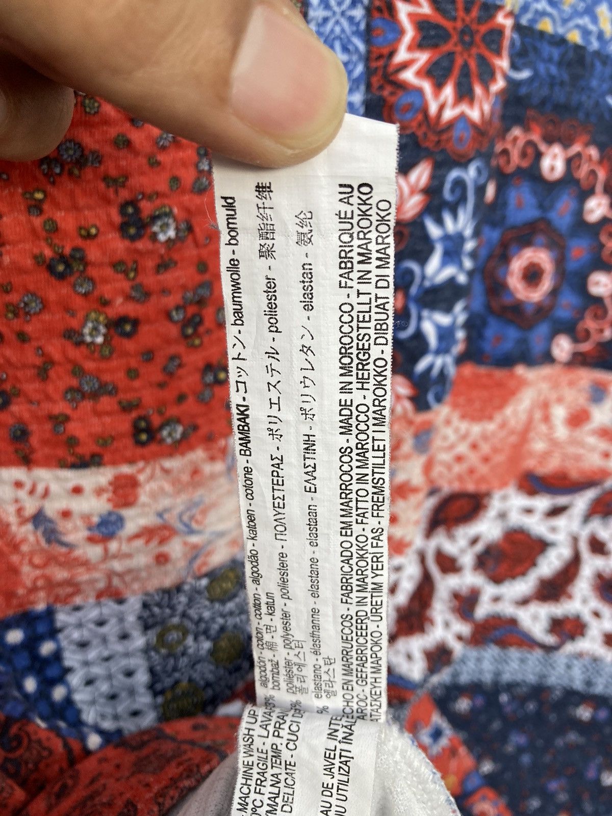 Zara Zara Patchwork Style Details Batik Style Kapital Boro Style Size M / US 6-8 / IT 42-44 - 17 Thumbnail