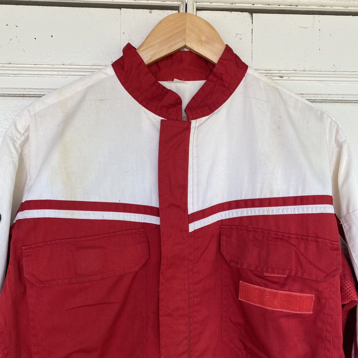 Honda × Overalls × Racing VINTAGE 90s HONDA RACING MECHANIC SUIT 