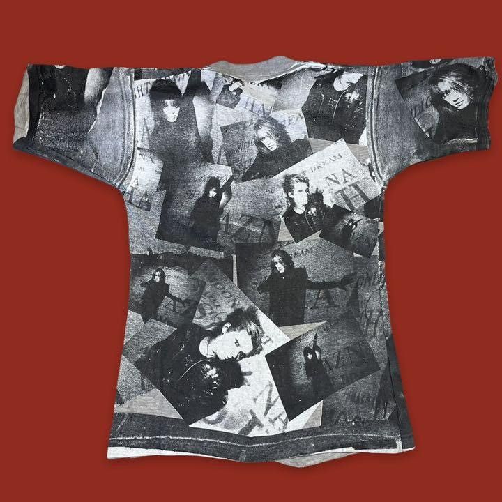 Vintage vintage 80s Japanese Band Shazna Overprint tee Size US M / EU 48-50 / 2 - 6 Thumbnail
