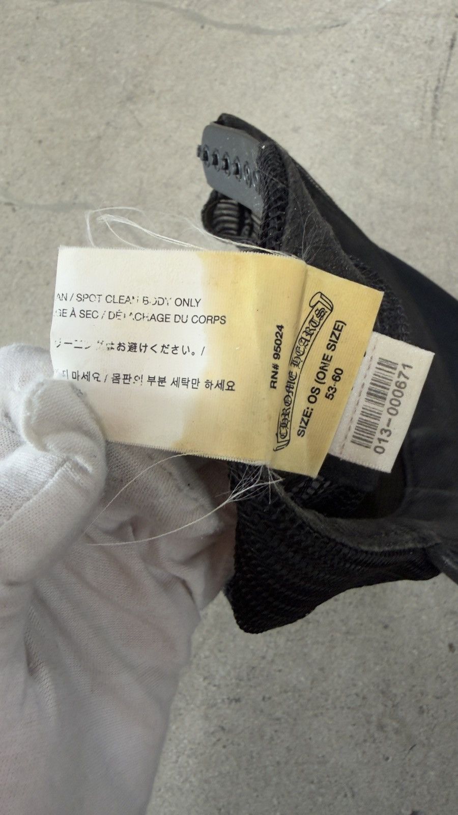 Chrome Hearts RARE!!Chrome Hearts Dover Street Market Trucker Hat Size ONE SIZE - 7 Thumbnail