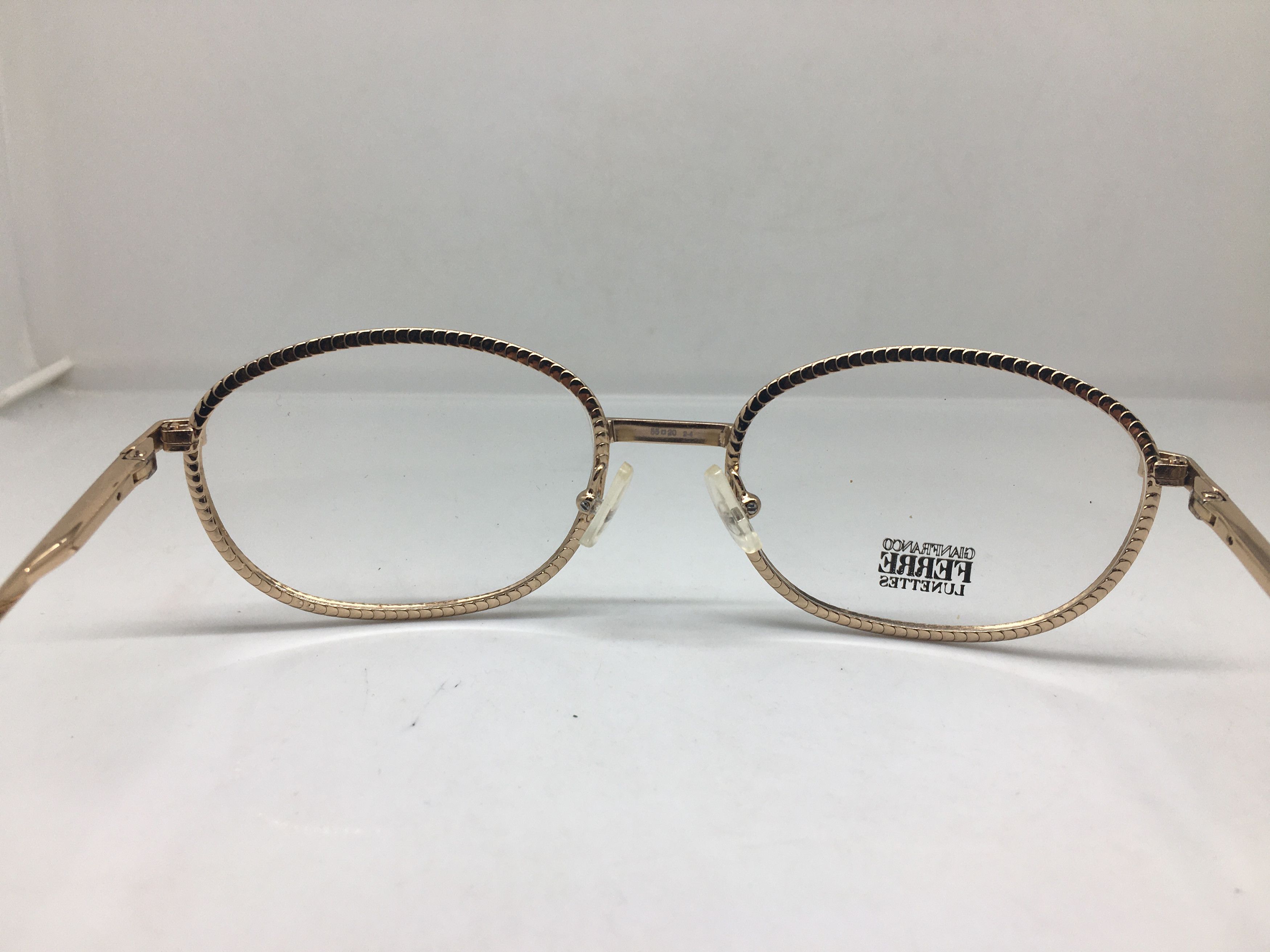 Gianfranco Ferre Vintage Gianfranco Ferre GFF136 Gold Eyeglasses Frame Italy Size ONE SIZE - 5 Thumbnail