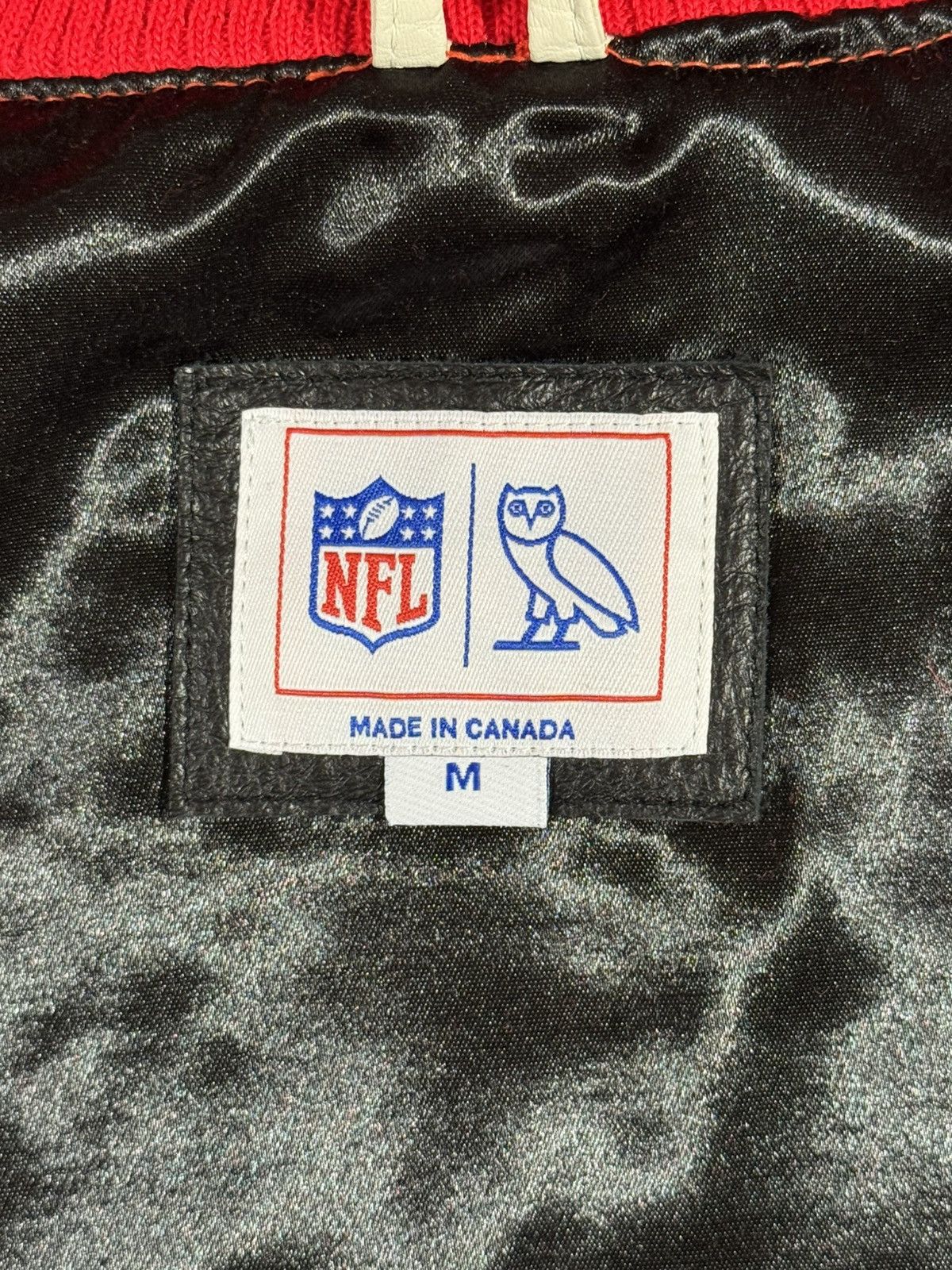 October's Very Own OVO x NFL Kansas City Chiefs Full-Snap Varsity Jacket Red Size US M / EU 48-50 / 2 - 11 Thumbnail