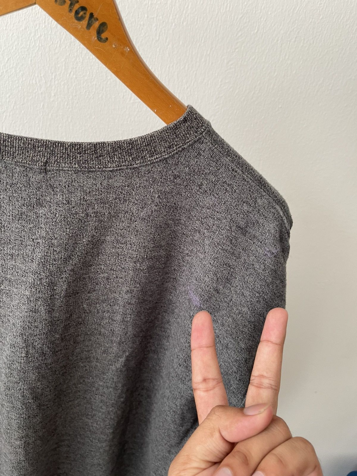 Designer × Issey Miyake × Japanese Brand 80s Issey Miyake SpellOut Sweatshirt Size US M / EU 48-50 / 2 - 7 Thumbnail