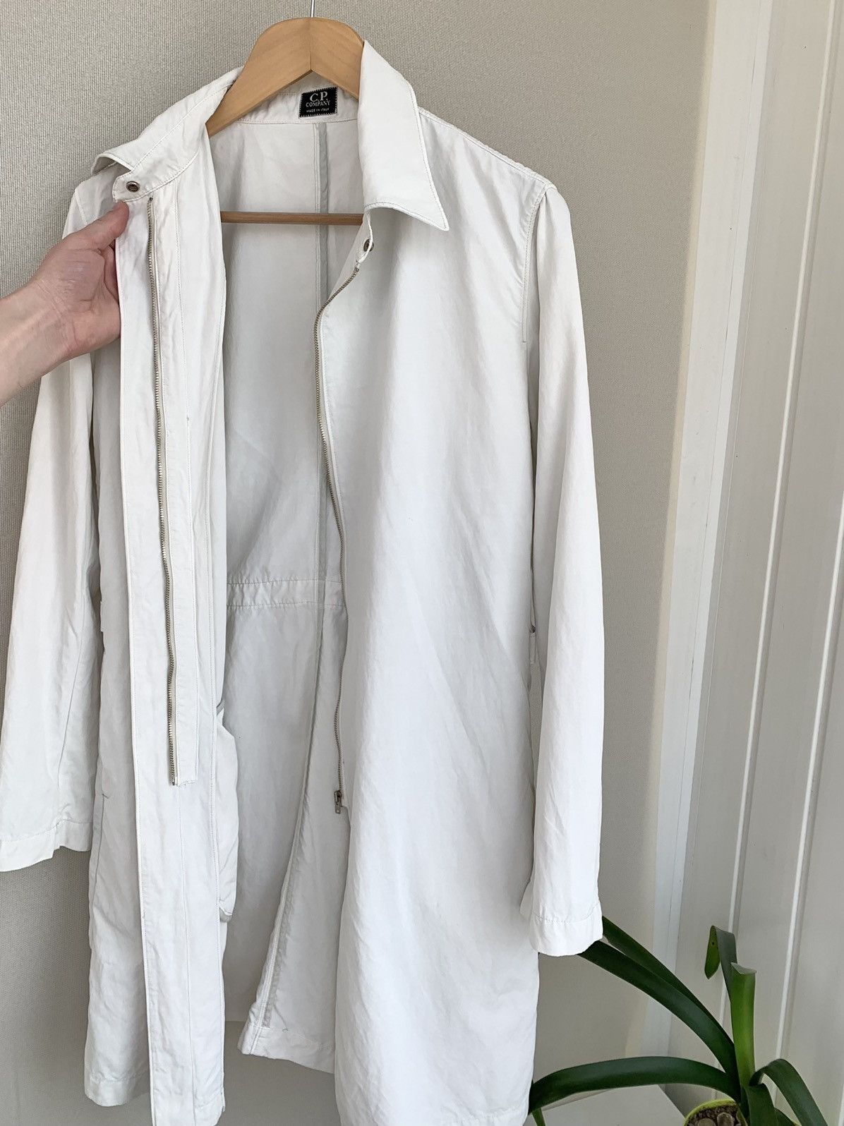 C.P. Company CP COMPANY Vintage 90s Women’s Trench Coat Size 44 Size M / US 6-8 / IT 42-44 - 8 Thumbnail