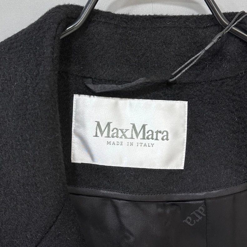Max Mara Max Mara black manuela coat Size XXL / US 16-18 / IT 52-54 - 4 Thumbnail