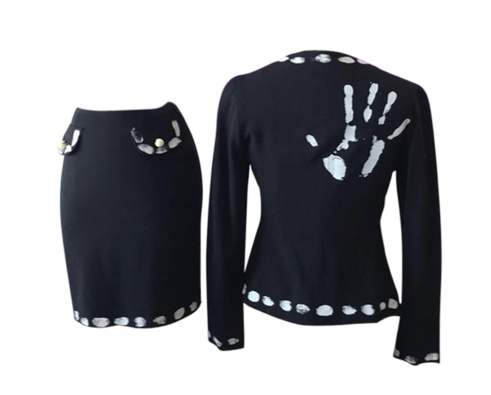 Moschino Moschino Couture black skirt Size 28" / US 6 / IT 42 - 8 Thumbnail