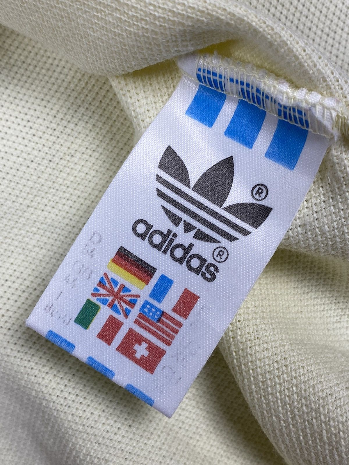 Adidas Vintage 90s Adidas Designer Polo T Shirt Size US L / EU 52-54 / 3 - 10 Thumbnail