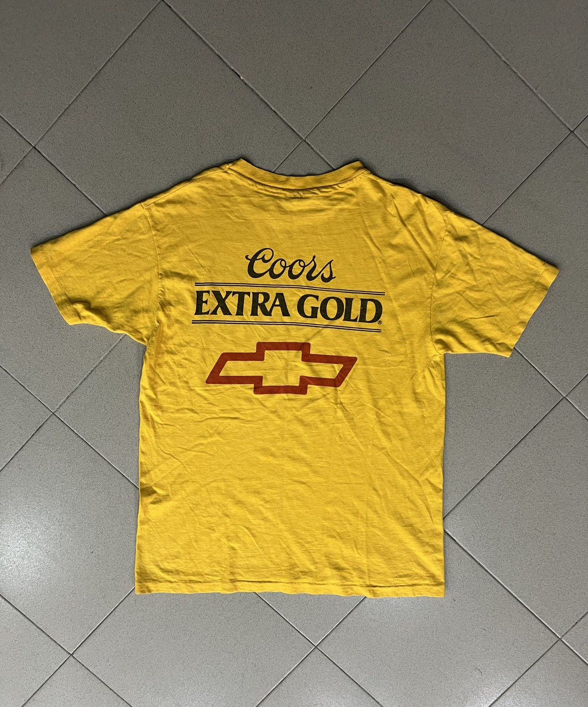 Chevrolet Coors Extra Gold Chevrolet T-shirt Size US M / EU 48-50 / 2 - 2 Thumbnail