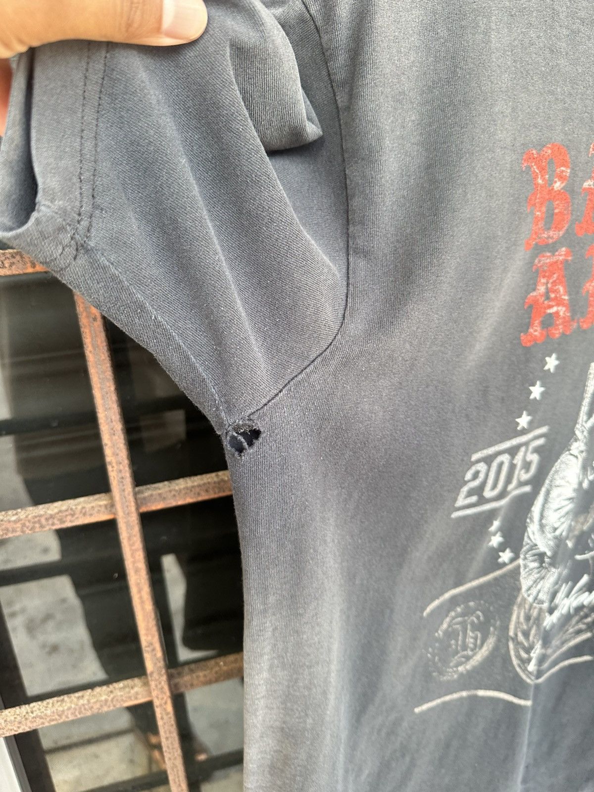Vintage Thrashed Boxing Tee Faded Distressed Shirt ERD GRUNGE Size US M / EU 48-50 / 2 - 6 Thumbnail