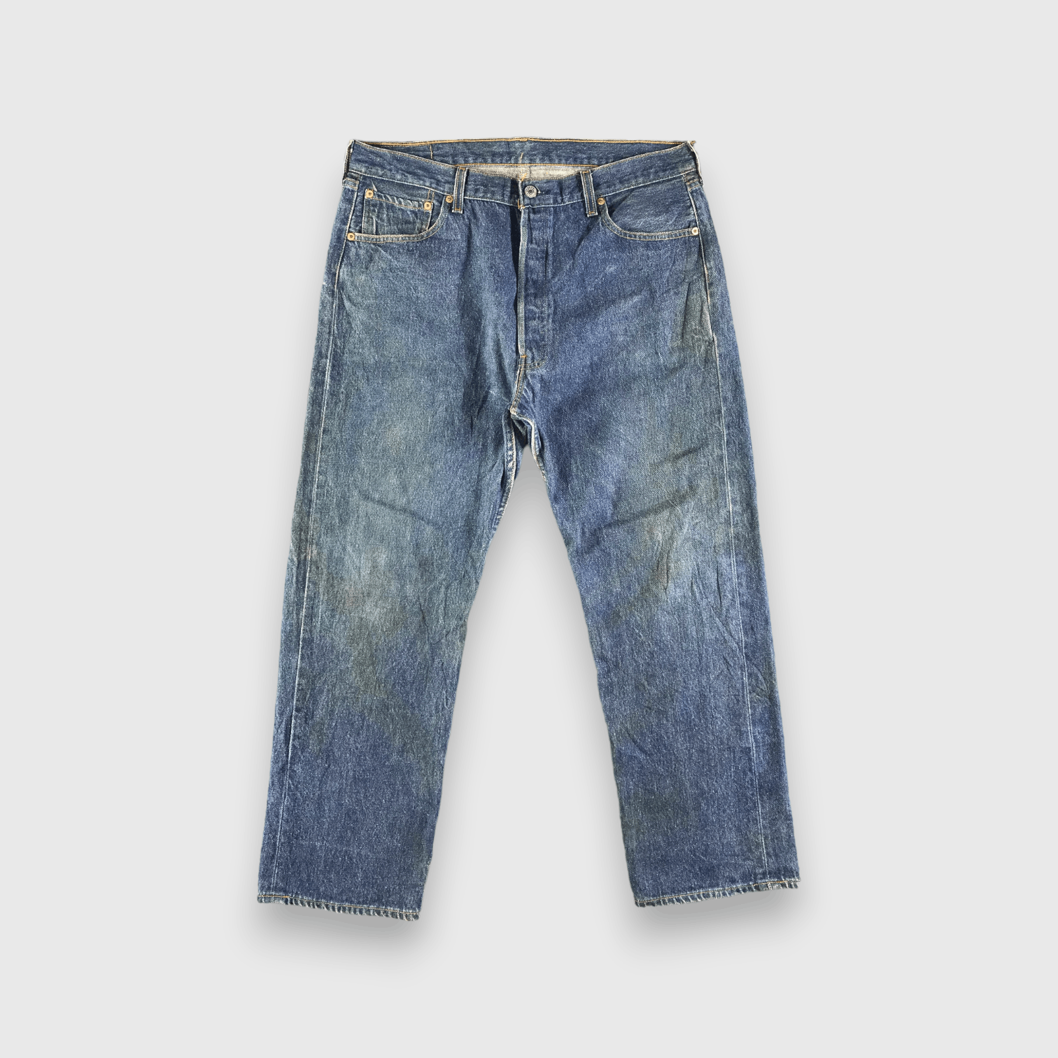 Levi's Vintage 90s Blue Wash Levis 501 Jeans-J3632 Size US 36 / EU 52 - 1 Thumbnail