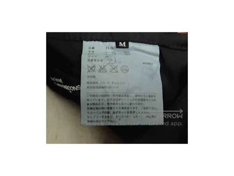 Comme des Garcons Comme Des Garcons size M Black vintage design sense half s Size 23" - 6 Thumbnail