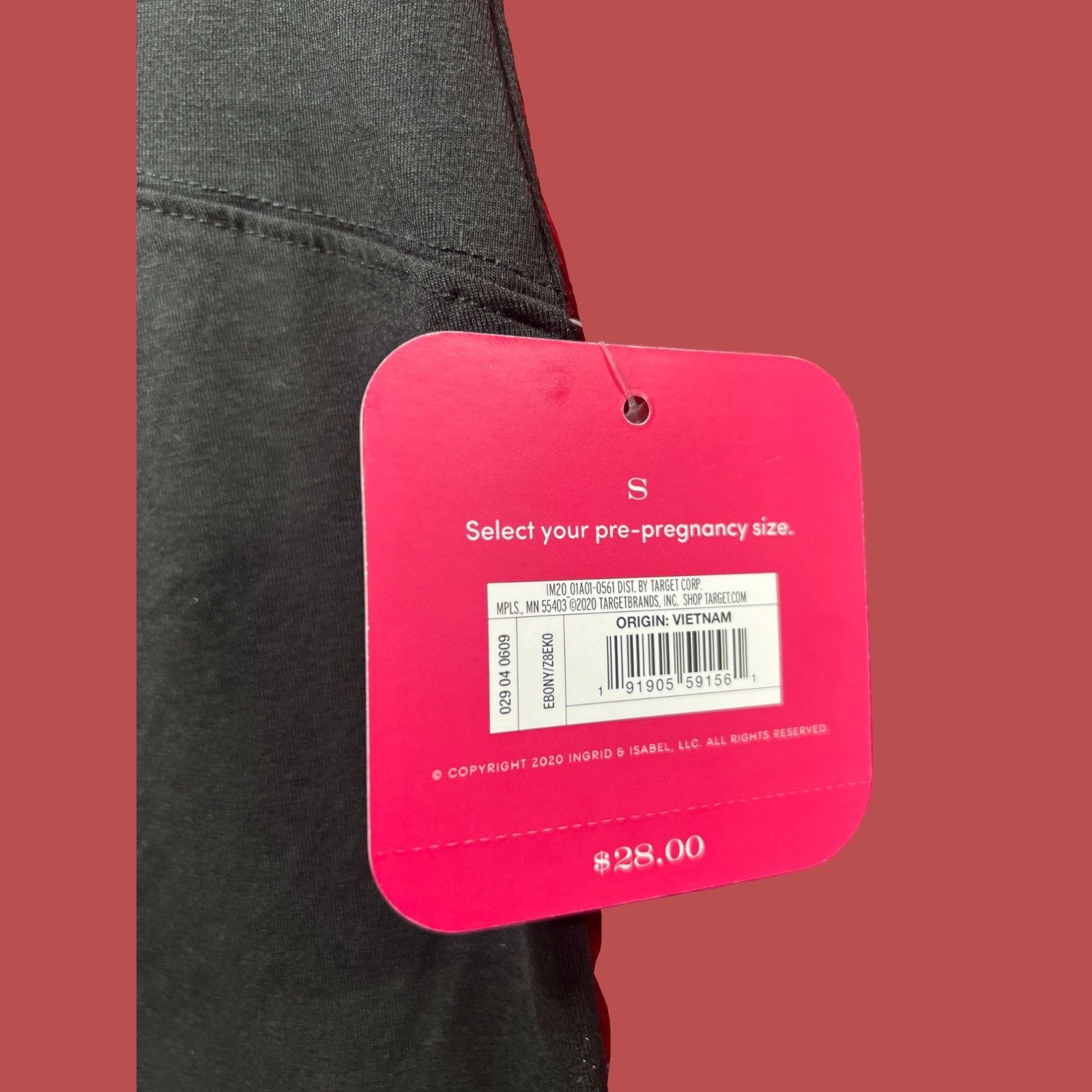 Other Isabel Maternity - Maternity Legging - Black - Small Size 25" / US 0 / IT 36 - 8 Thumbnail