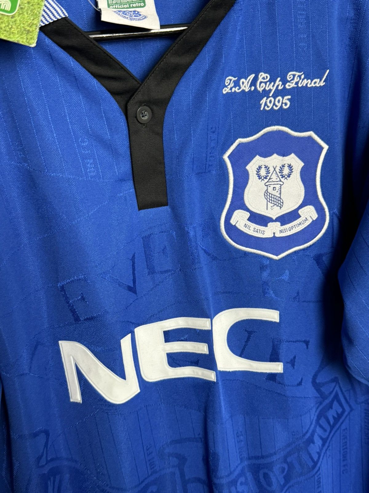 Other New Everton 1995 Cup Football Jersey Size US L / EU 52-54 / 3 - 3 Thumbnail