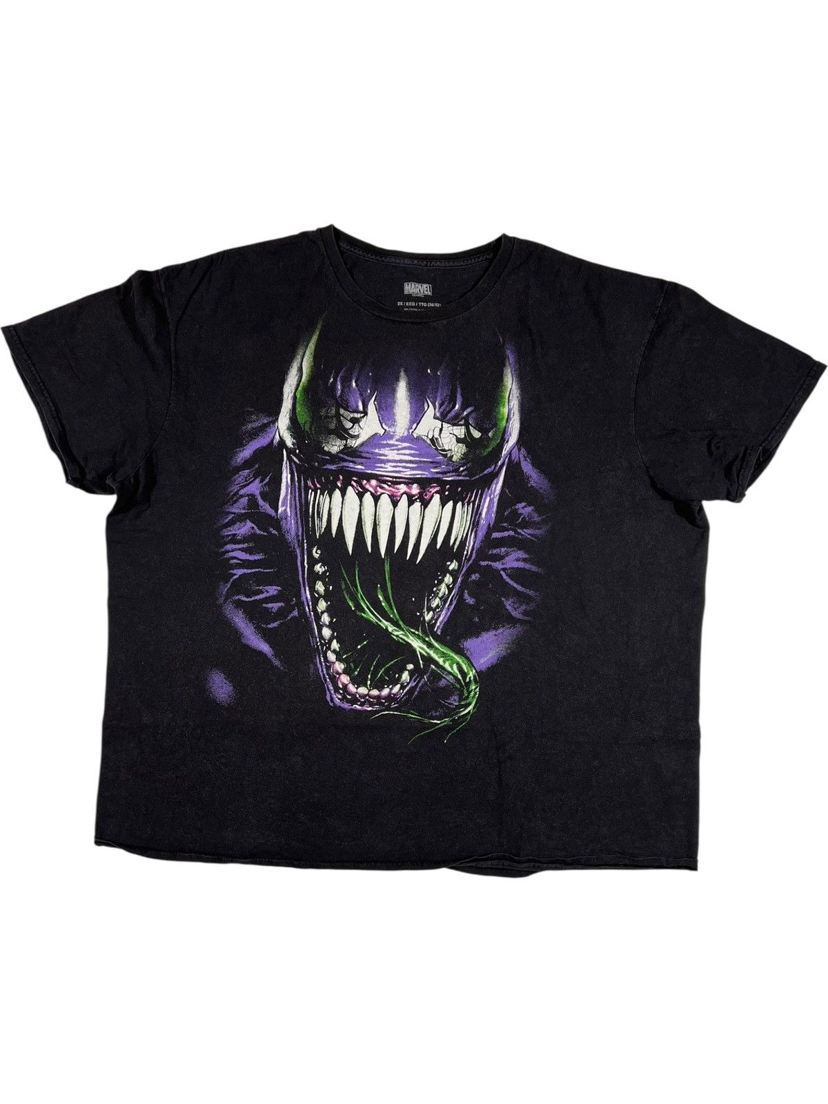 Marvel Comics Y2K Era Faded Black Venom T-Shirt Size US XXL / EU 58 / 5 - 1 Thumbnail