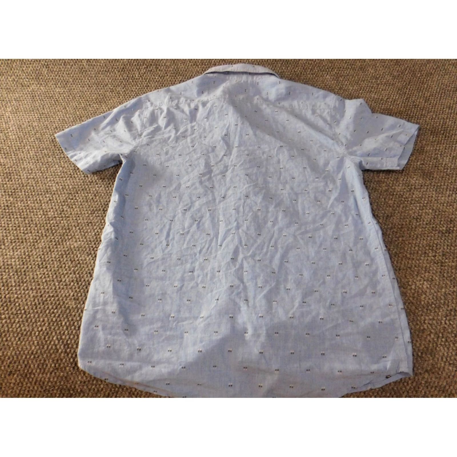 Billabong Billabong Shirt Button-Up Mens M Blue Beach Graphic Surf Cali Short Sleeve Collared Geometric Pattern Casual Size US M / EU 48-50 / 2 - 6 Thumbnail