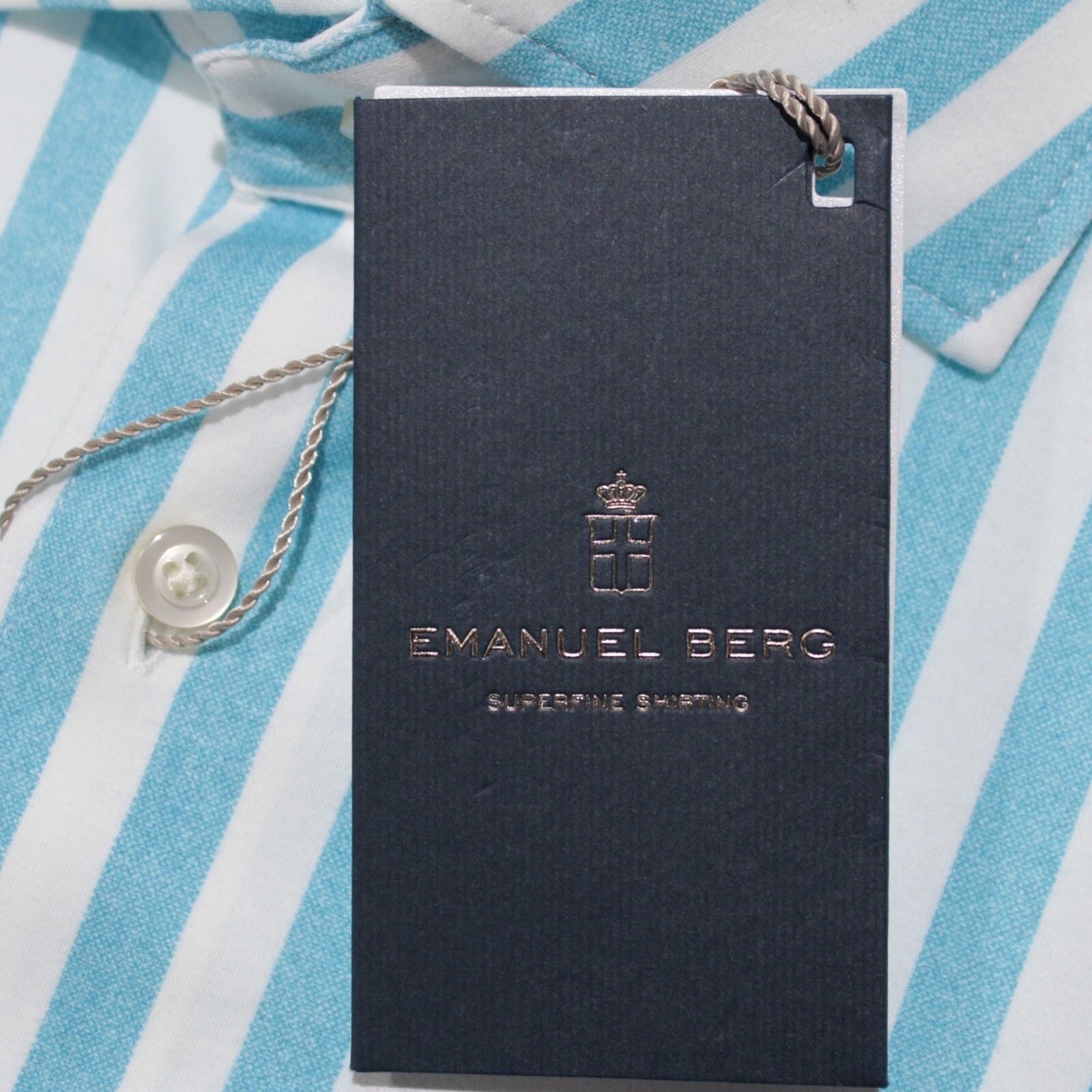 Other Emanuel Berg New with tags Shirt Size L US In Blue Size US L / EU 52-54 / 3 - 2 Thumbnail