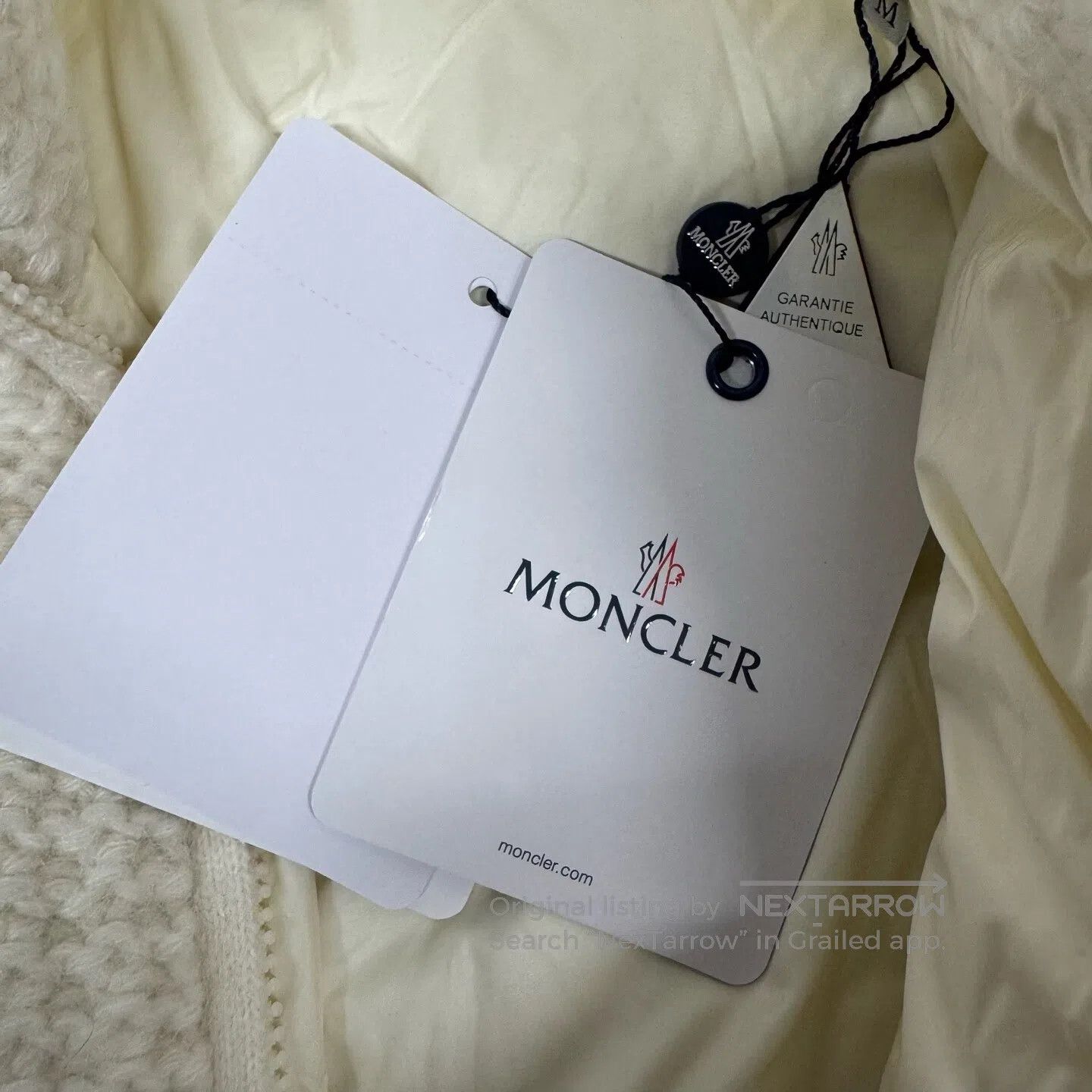 Moncler Moncler Cardigan Series: Knitted, Stand-up Collar Down Jac Size M / US 6-8 / IT 42-44 - 4 Thumbnail