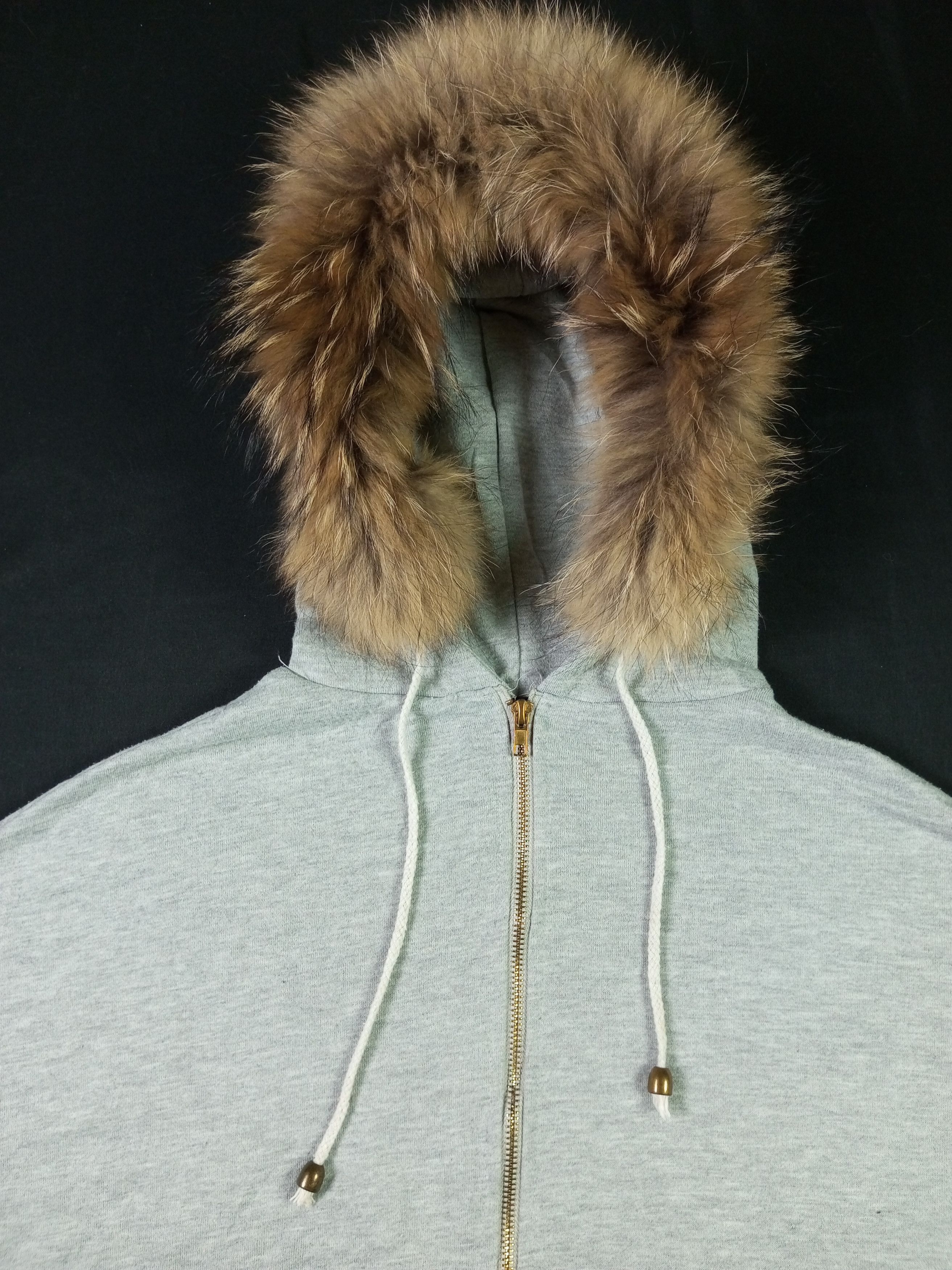Japanese Brand "F" Unknown Japanese Brand Poncho Fur Hoodie Size US L / EU 52-54 / 3 - 5 Thumbnail